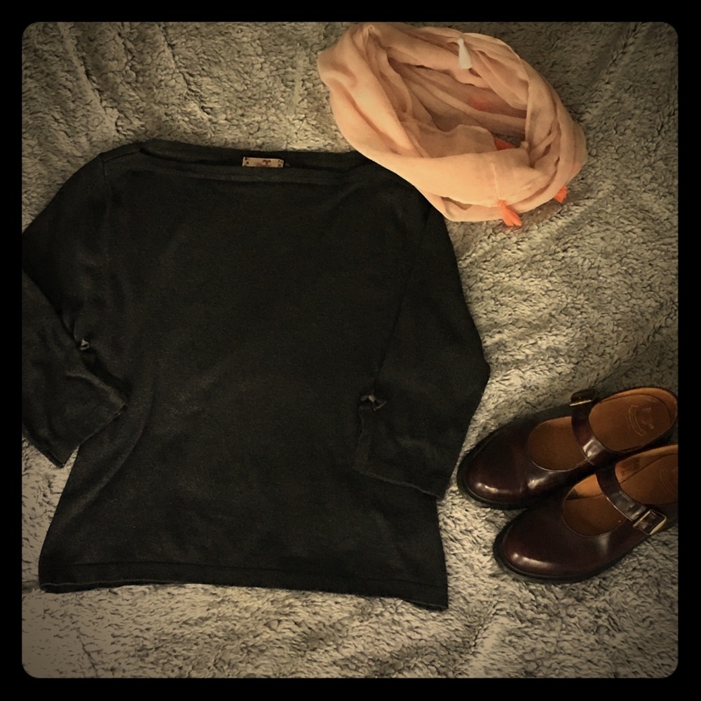 ModCloth half sleeve lightweight sweater